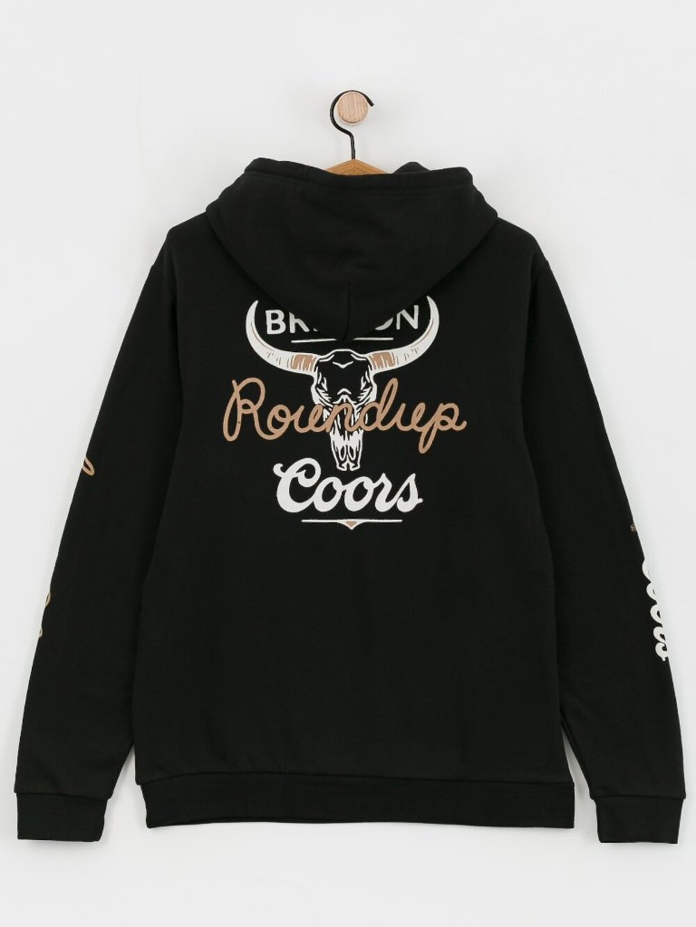 Brixton x Coors Roundup HD Hoodie Black XL